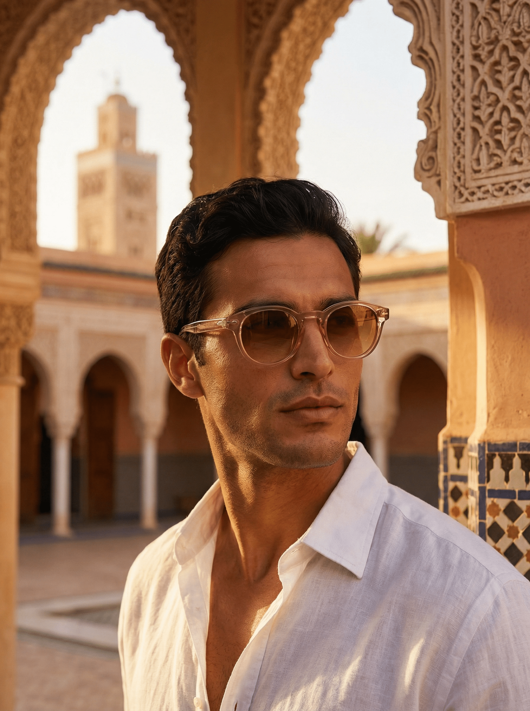Lunettes de Soleil Marrakech – Verres Beiges